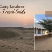 best desert camp jaisalmer