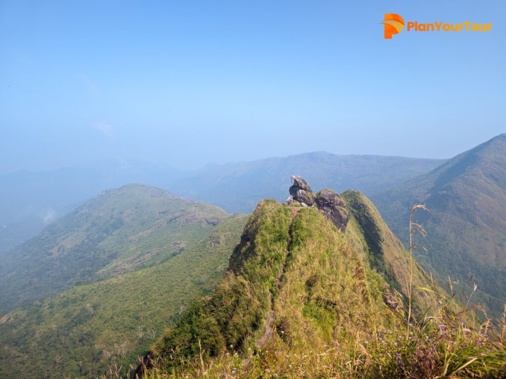 Chokramudi Peak with scenic mountain views in Munnar